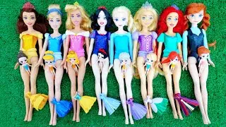 Cute Miniatures Disney Princess Frozen ELSA & Annall! elsa satisfying [ Unboxing ASMR