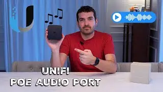 Аудиопорт Unifi PoE: распаковка и первоначальная настройка
