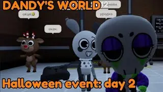 Dandy's world - Halloween event day 2 - first time playing as Ribbeca