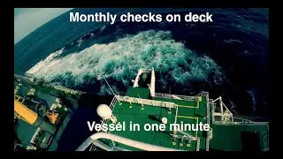Hybrid self unloader in one minute.Vessel familiarization.
