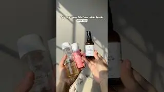 Cleansing oils from Indian Skincare Brands ✨ #shorts #skincare