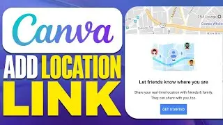 How To Add Location Link In Canva Invitation Card (2025)
