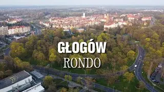 Głogów - Rondo z drona