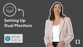 Top Tips For A Dual Monitor Ergonomic Set Up | Work Well | Staples Professional