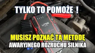 Awaryjne Uruchomienie Auta Zimą – Jump Starter, który naprawdę działa! ❄️⚡