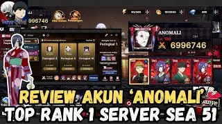 REVIEW AKUN 'ANOMALI' TERNYATA BENERAN ANOMALI! FRAKSI ANTEIKUNYA TOP 1 SERVER SEA 51|TOKYO GHOUL A