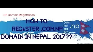 How to register .com.np domain in nepal 2020?? | Create free website | Cheap domain registration