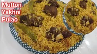Mutton Yakhni Pulao|Yakhni Pulao Recipe By Kitchen With Najda|Mutton Recipe@foodfusion