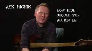 Learn bass guitar - How high should my strings be?