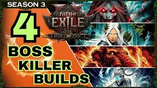 [0.3] 4 POWERFUL BOSS KILLER BUILDS FOR POE 2 THE THIRD EDICT - PoE 2 Builds