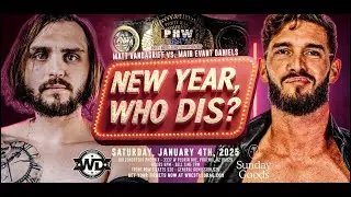 FULL MATCH Main Evant Daniels vs Matt Vanagriff - New Year, Who Dis?!