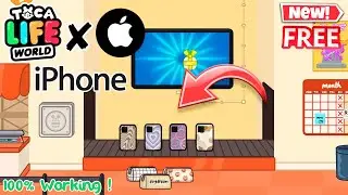 NEW IPHONE *👩&zwj;💻 🤩TUTORIAL IN Toca Life World Secrets and Hacks | Toca Boca 🌏