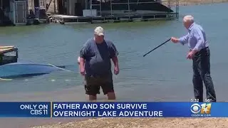 Father, Son Stranded In Lake Grapevine For Hours Credit Life Jackets For Survivng