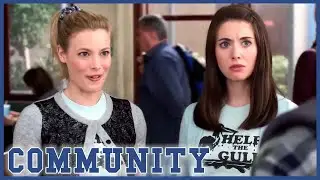 Britta And Annie Impersonate Each Other | Community | The Psychology of Letting Go Clip