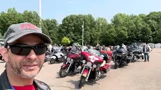 Riding along with The Rolling Barrage for a day. Help bring awareness to PTSD 
