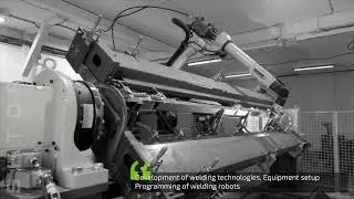 Video for the exhibition. Welding company SHTORM. Robotization of welding processes.
