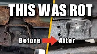Rusted Jeep TJ Body Mounts Repaired the Right Way | Cutting, Welding & Rust Prevention