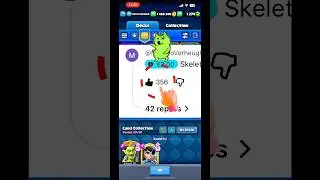 Day 31 of doing your challenges in the comments #clashroyale #skeletonking #skeletonarmy #clashtok