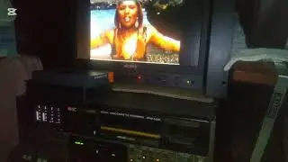 vintage SONY DVW-A500 Digital & analog BETACAM VCR 《error&rArr;96 or 03》と表示されます