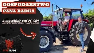 Ursus 1604 po remoncie i opony rolnicze Tianli AG-Radial. Odwiedzamy gospodarstwo Pana Radka!
