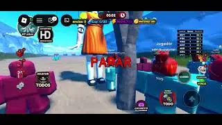 Jugando juego de calamar en Roblox