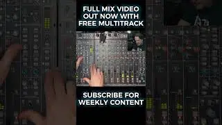 2A Compression On Drums | Mixing In Analog #audiomixing  #audioproducer #mixingengineer