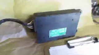 yamaha XS400 ignition box, how to wire for testing