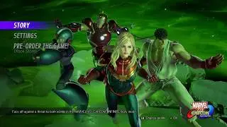 Marvel Vs. Capcom Infinite: Story Mode Demo Playthrough (Xbox One) (1080p)