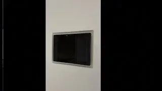 Control4 Touch Panel's Flush Mount Installation Instructions 1