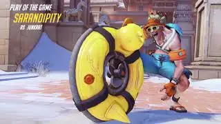 Junkrat Tire Saves the Game | Overwatch