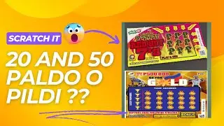20 PESOS And 50 PESOS SCRATCH IT | PALDO O PILDI  | #scratchit #lotto #pcso