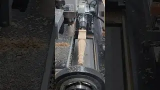 wood details #cnc #woodworking #millturn #4axis