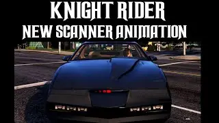 Knight Rider Scanner Animation  - Choose your favorite Scanner Style for KITT