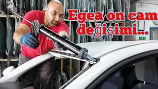 FIAT EGEA ön cam değişimi nasıl yapılır?