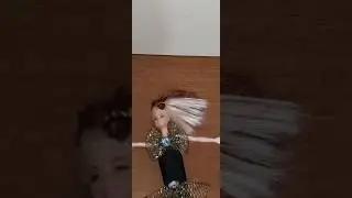 How to make a black bow dress for barbie