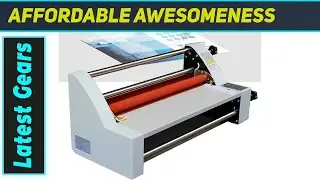 Hot & Cold Roller Press: The Ultimate Electric Laminator for Quiet Power!