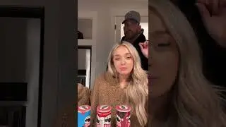 Taste testing pringles! Camille munday #family #shorts #couple
