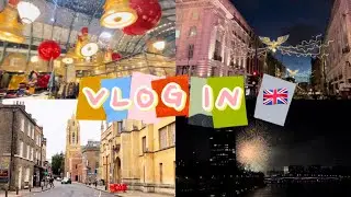 Vlog in UK🇬🇧 #16 一週跑遍英國6個城市🏙️ 和迎接2026🎆