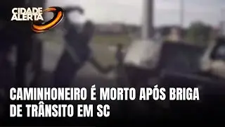 Caminhoneiro &eacute; morto a facadas ap&oacute;s briga de tr&acirc;nsito em Ponte Serrada