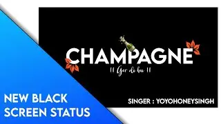 Blue Eyes Song Status | New Black Screen Status | Yo Yo Honey Singh Status | New WhatsApp Status