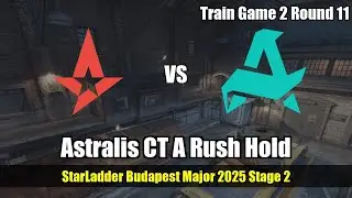 Astralis CT A Rush Hold - Train G2R11 | Astralis | StarLadder Budapest Major 2025 Stage 2 #cs2 #c...