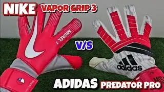 ADIDAS PREDATOR PRO vs NIKE VAPOR GRIP 3 | &iquest;CUAL ES MEJOR? | Versus