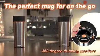 The perfect gift for a coffee lover!The Emisk Travel Mug #coffeelover