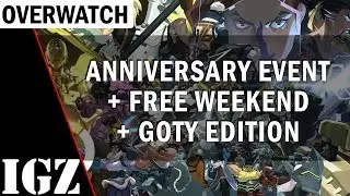 Overwatch Anniversary Update, Free Weekend & Game of the Year Edition!