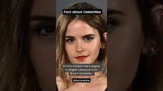 INTERESTING FACTS ABOUT EMMA WATSON #emmawatson #shorts #facts