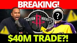 🚀 HUGE NEWS! ROCKETS ARE ON ABSOLUTE FIRE! EYEING A $40M/YR LAKERS GUARD TRADE?! ROCKETS NEWS