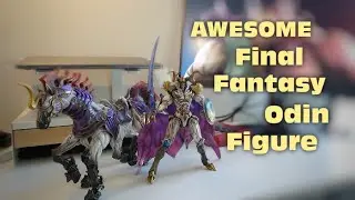 Final Fantasy Bring Arts Odin and Sleipnir Unboxing