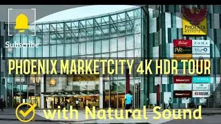 4K Walking Tour in Phoenix Marketcity - Bangalore - 4K 60 FPS #bangalore - Solo Discovery
