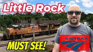 Beautiful Amtrak Station Tour - Little Rock, Arkansas