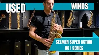 SELMER SUPER ACTION 80 I SERIES VINTAGE ALTO SAX
